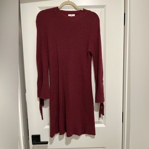 BP Nordstrom Sweater Dress Maroon XXS